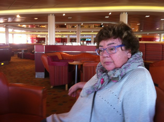 Annet op de boot naar Engeland in April 2016